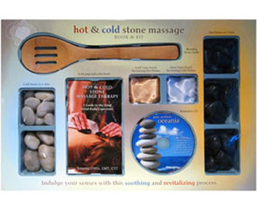 Amazon.com: Hot & Cold Stone Massage Book & Kit with CD : Ernesto